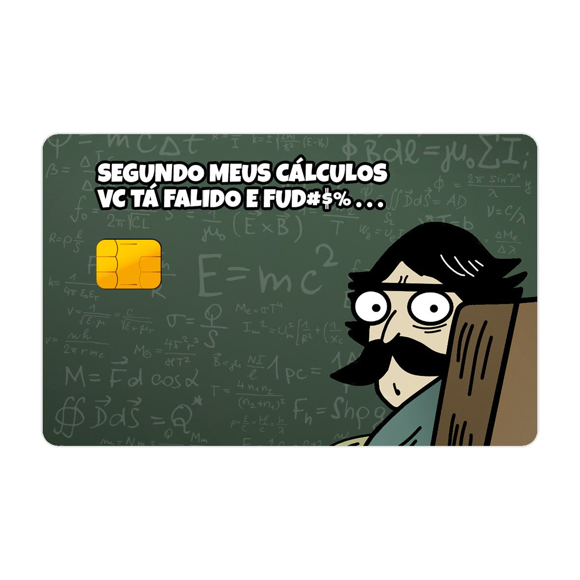 CAPACARD - Película Adesiva Para Cartão - Segundo Meus Cálculos