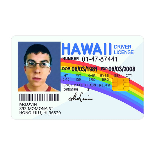 CAPACARD - Película Adesiva Para Cartão - McLovin M2