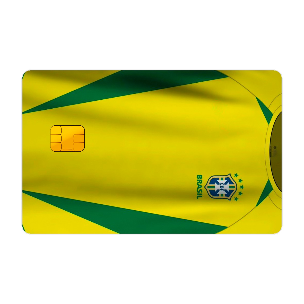 CAPACARD - Película Adesiva Para Cartão - Camisa Seleção Brasileira C6