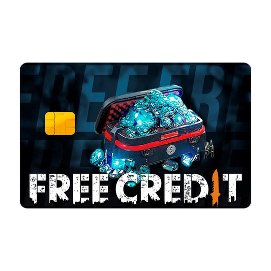 Adesivo Para Cartão - Free Credit