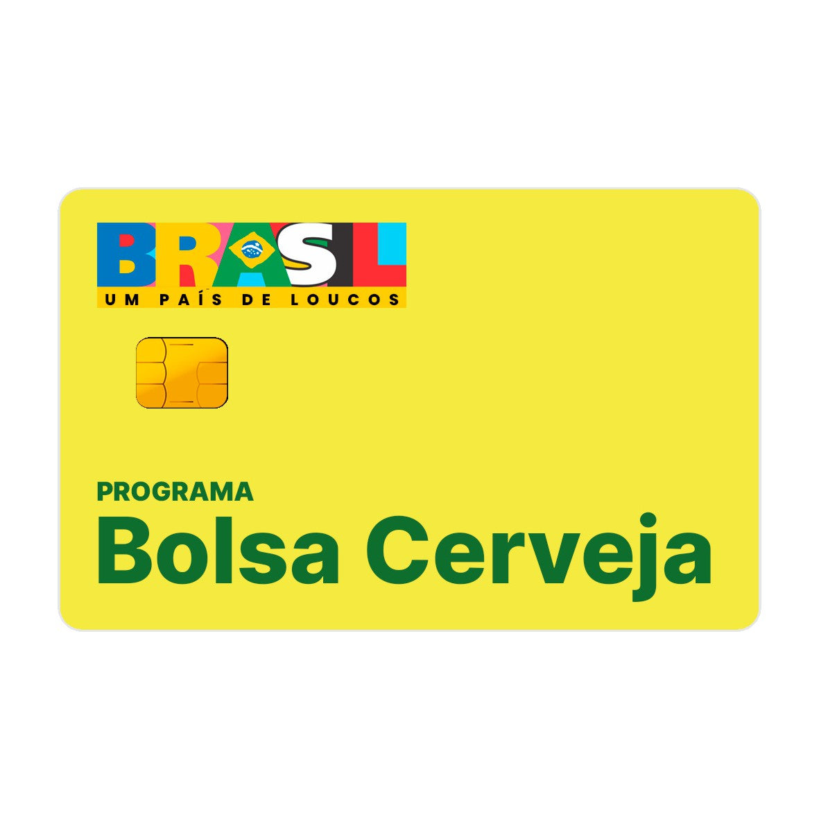 Adesivo Para Cartão - Bolsa Cerveja