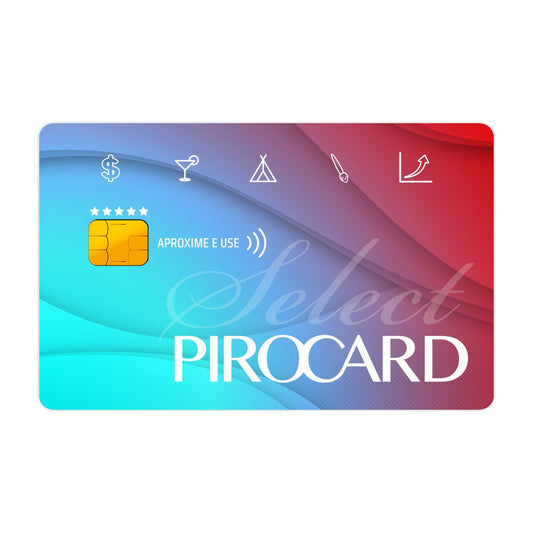 Adesivo Para Cartão - Pirocard