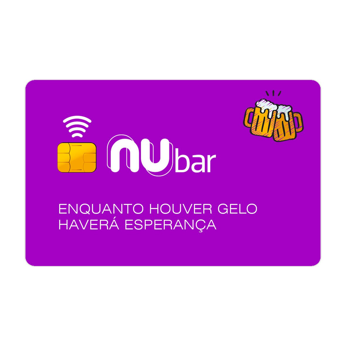 Adesivo Para Cartão - Nubar