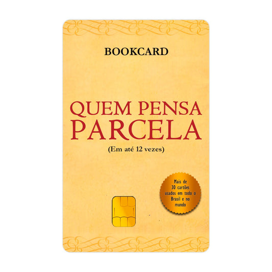 Adesivo Para Cartão - Quem Pensa Parcela