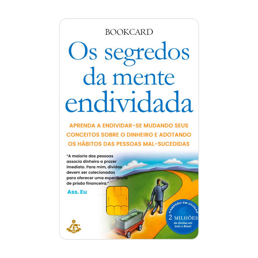 CAPACARD - Película Adesiva Para Cartão - Os Segredos Da Mente Endividada