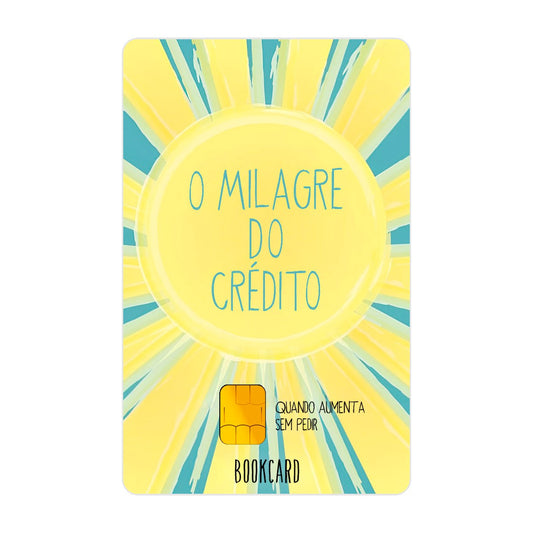 CAPACARD - Película Adesiva Para Cartão - O Milagre Do Crédito