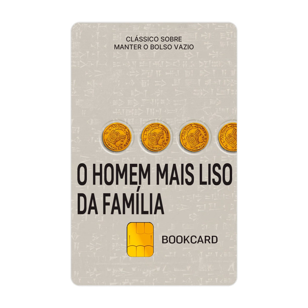 CAPACARD - Película Adesiva Para Cartão - O Homem Mais Liso Da Fámilia