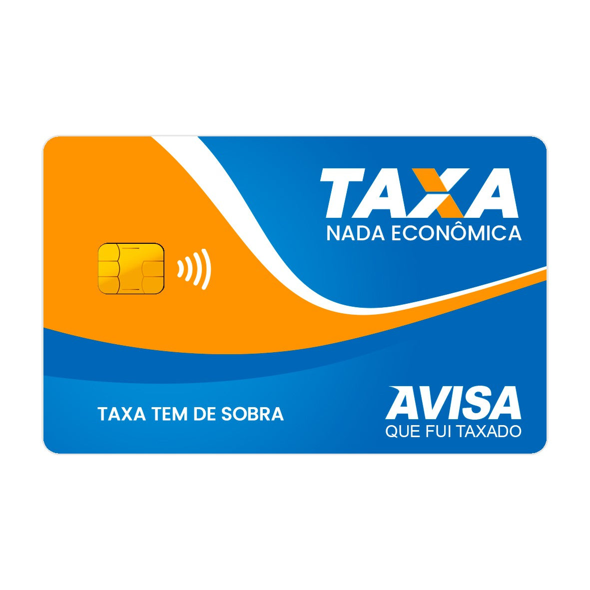 Adesivo Para Cartão - Taxa