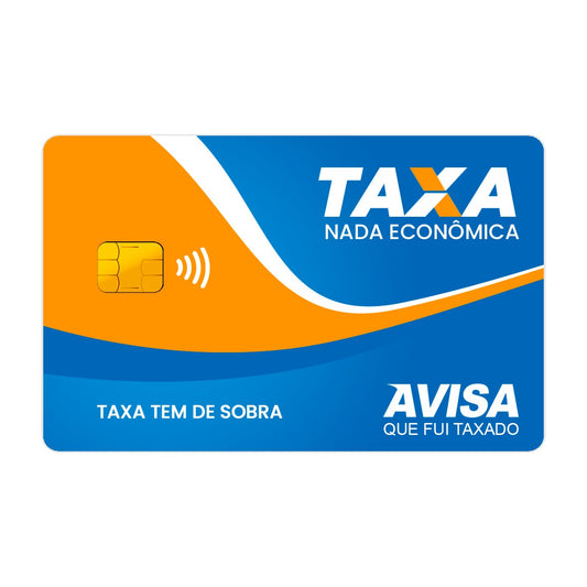 Adesivo Para Cartão - Taxa