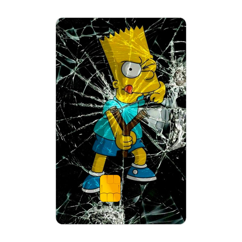 CAPACARD - Película Adesiva Para Cartão - Bart Estilingue