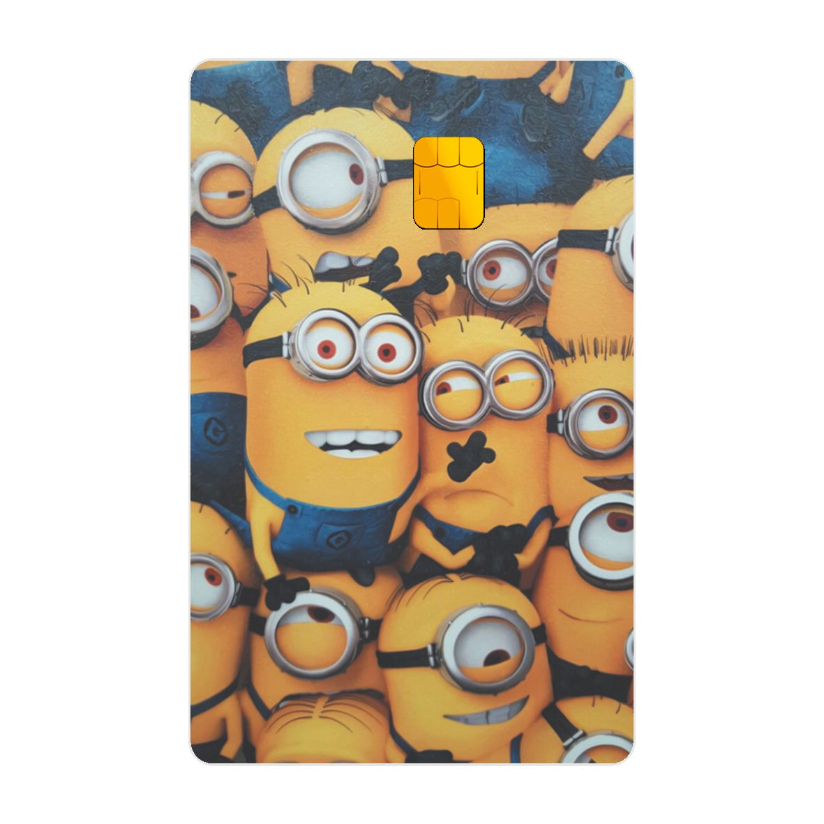 Adesivo Para Cartão -  Minions