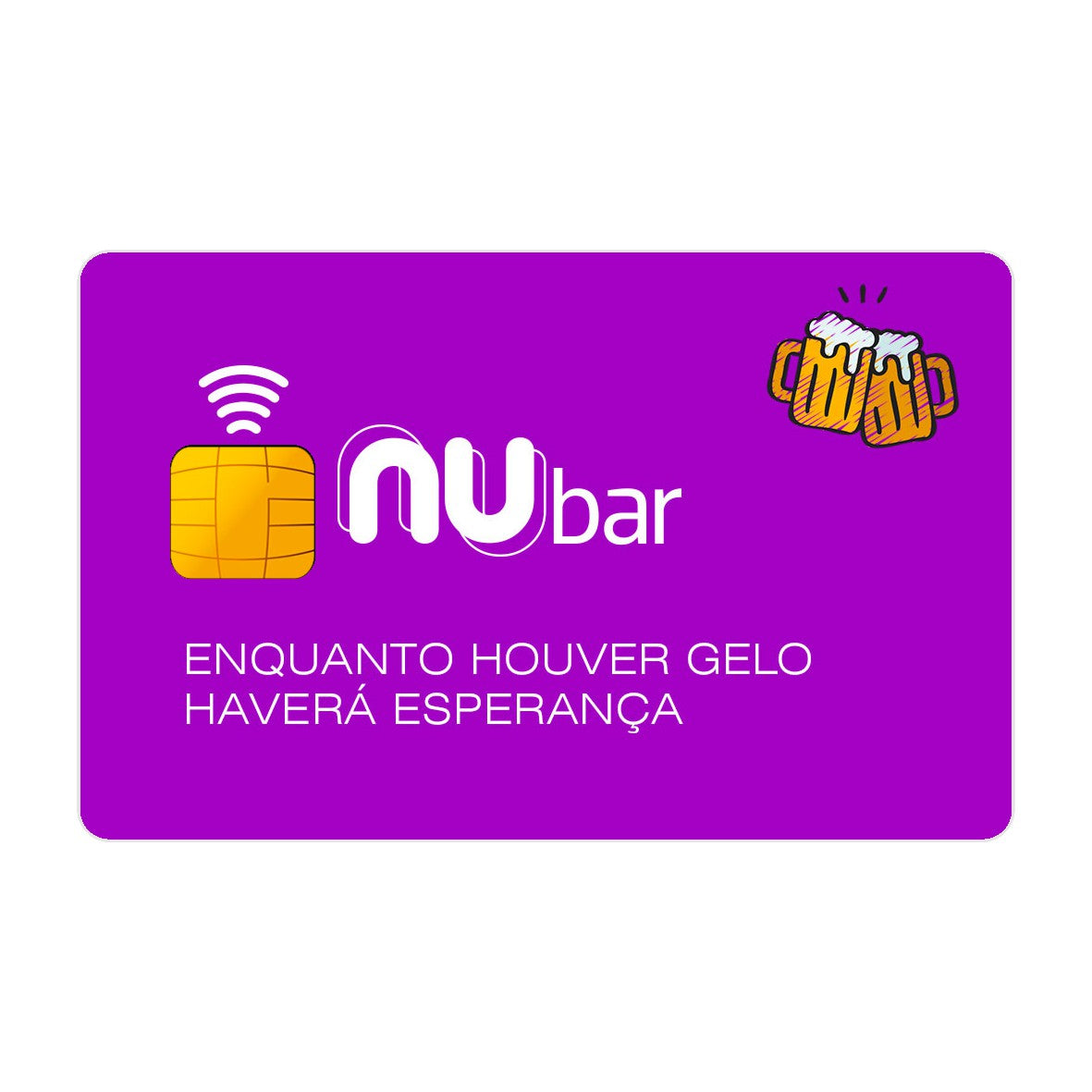 Adesivo Para Cartão - Nubar