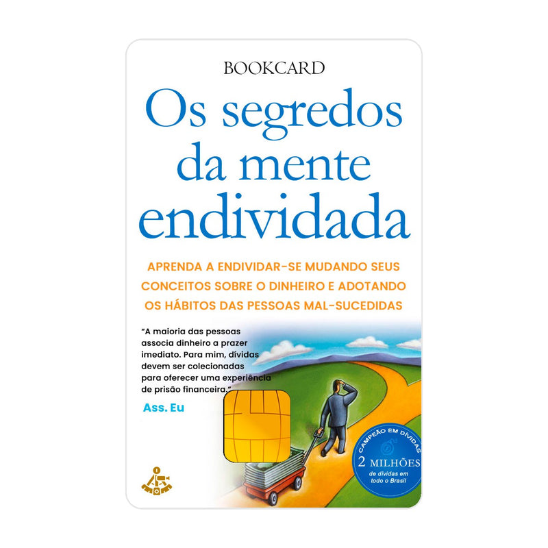 CAPACARD - Película Adesiva Para Cartão - Os Segredos Da Mente Endividada