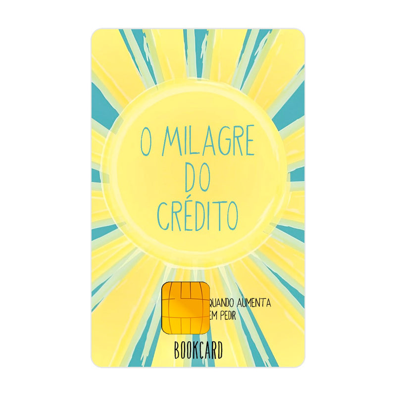 CAPACARD - Película Adesiva Para Cartão - O Milagre Do Crédito