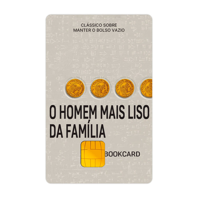 CAPACARD - Película Adesiva Para Cartão - O Homem Mais Liso Da Fámilia