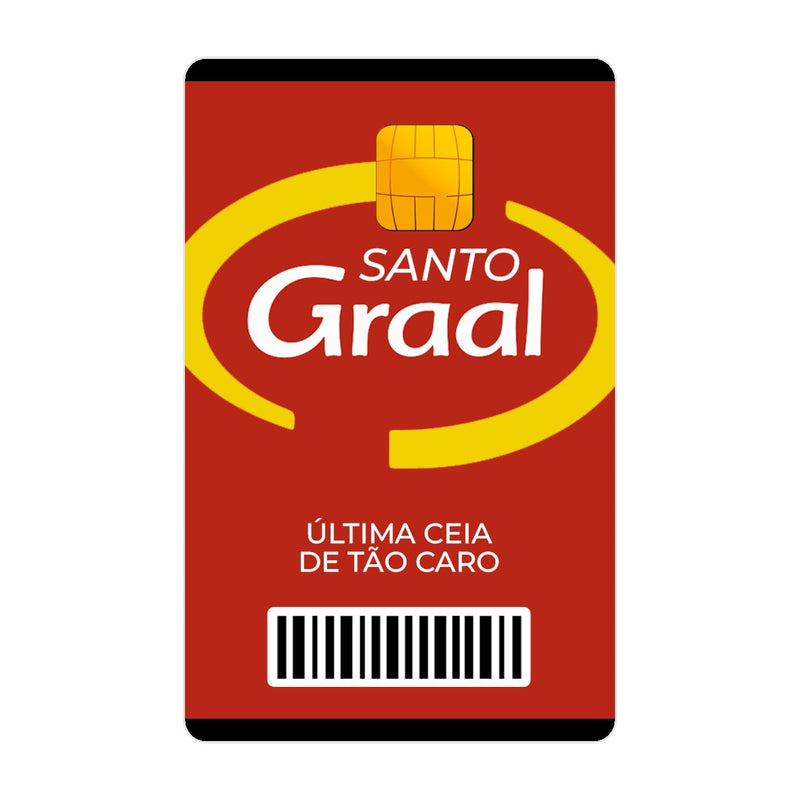 CAPACARD - Película Adesiva Para Cartão - Santo Graal