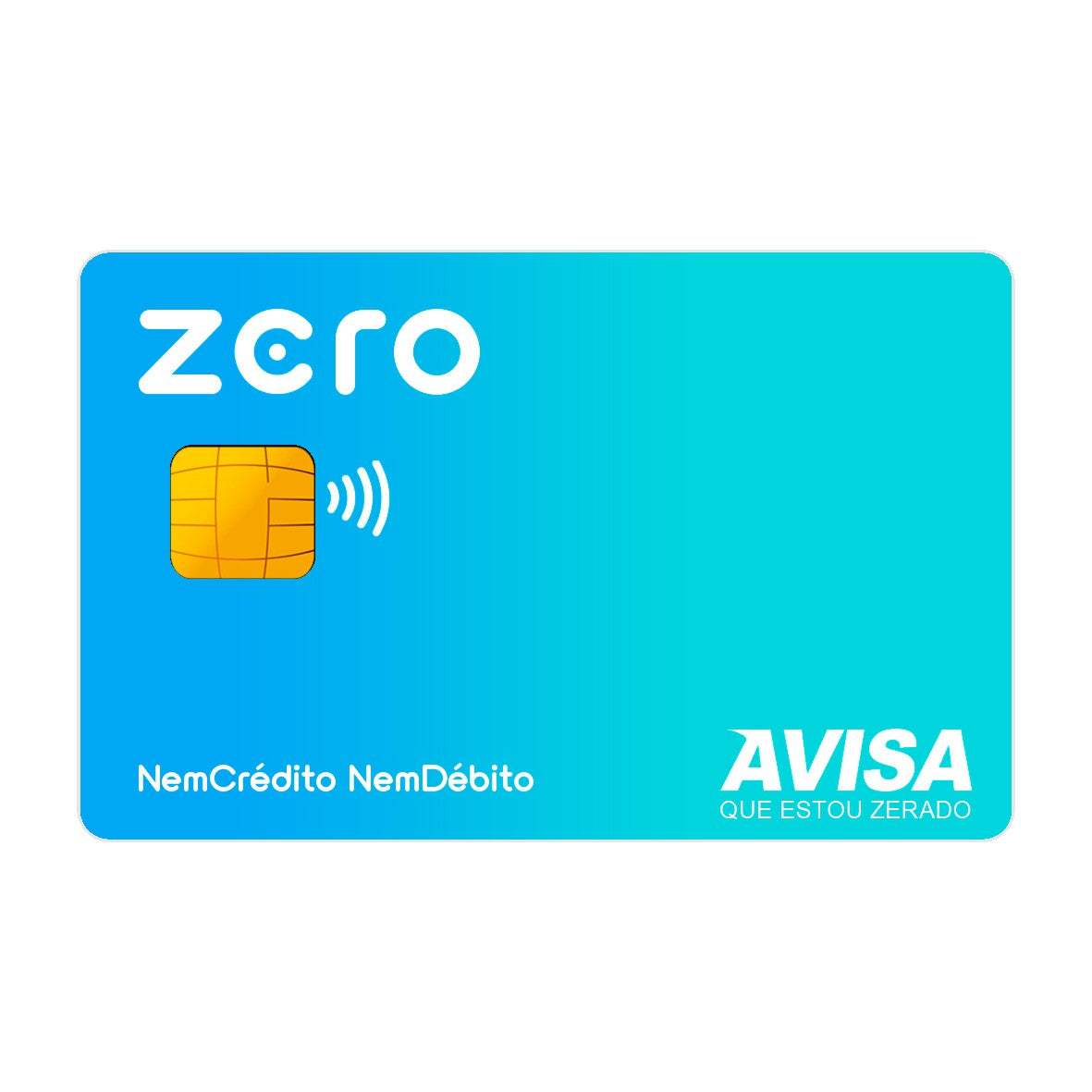 Adesivo Para Cartão - Zero