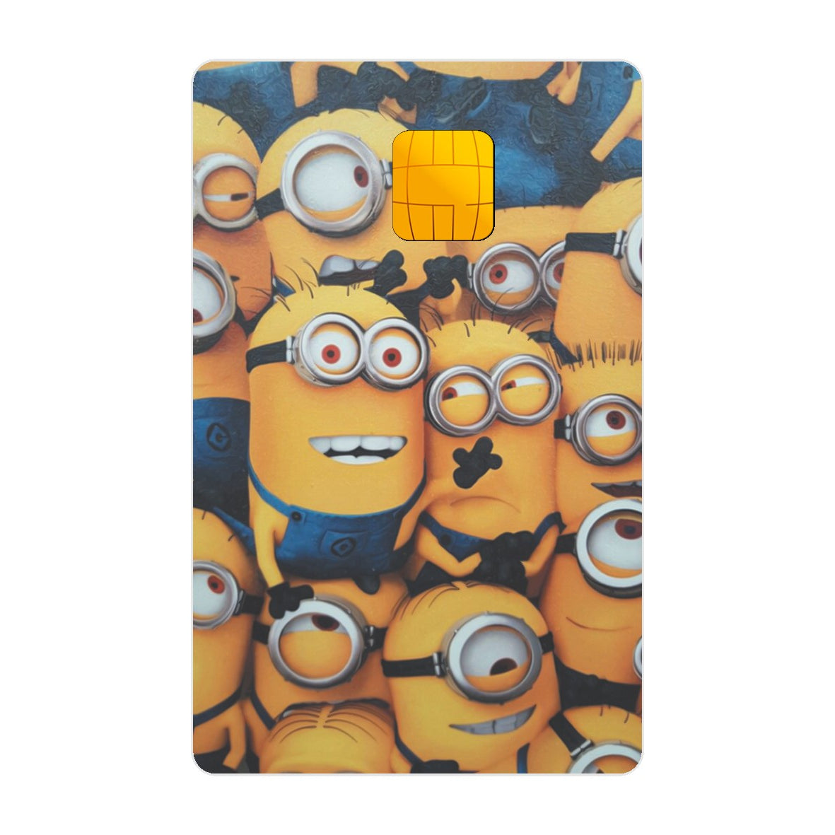 Adesivo Para Cartão -  Minions