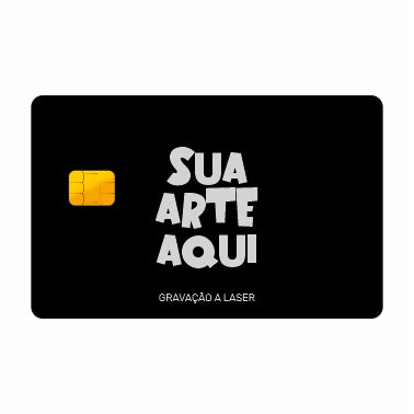 WONDCARD - Crie Seu Cartão De Metal Black Do Seu Jeito