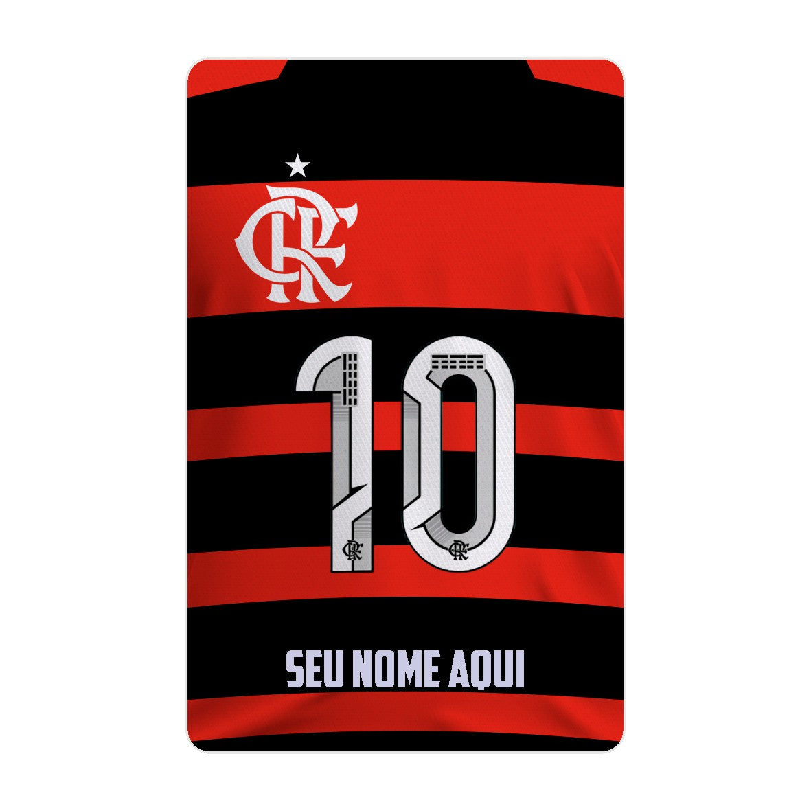 CAPACARD - Película Adesiva Para Cartão - Manto Sagrado Flamengo