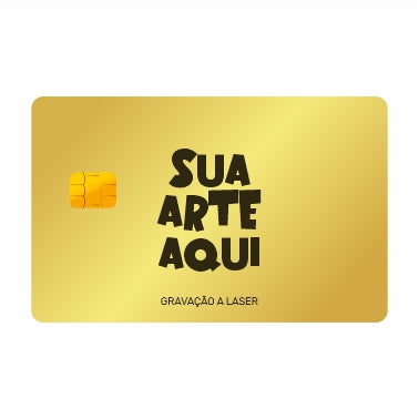 WONDCARD - Crie Seu Cartão De Metal Gold Do Seu Jeito