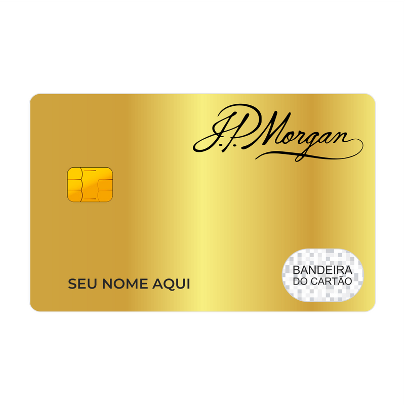 WONDCARD - Cartão De Metal - JP Morgan Gold