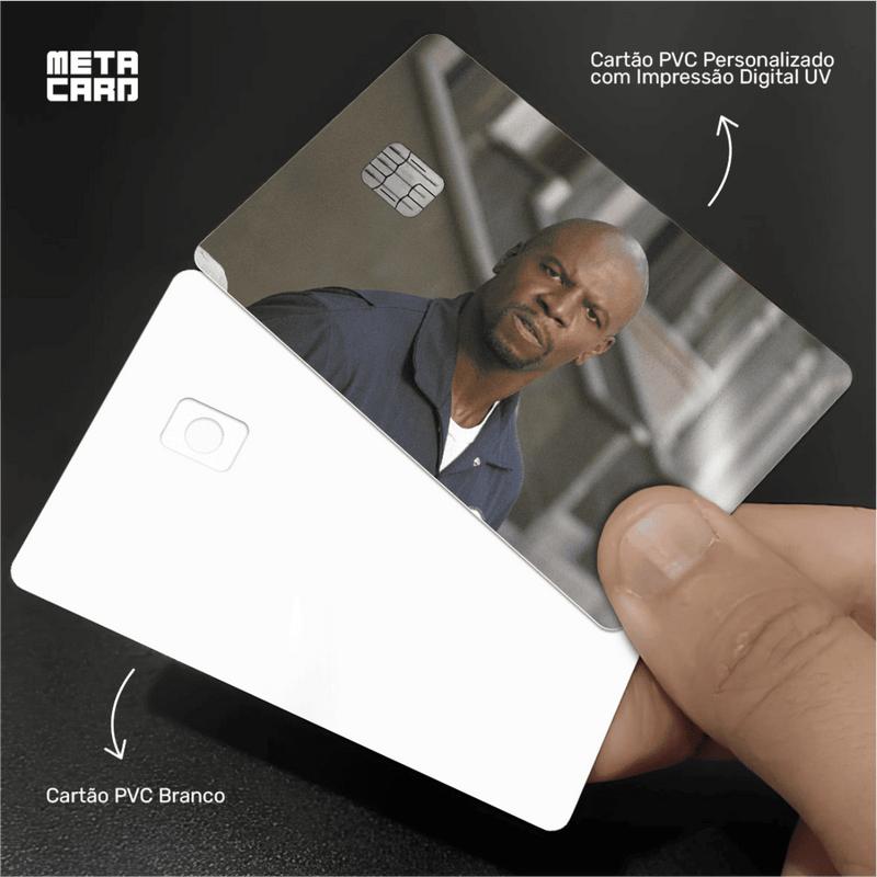 METACARD - Cartão De Plástico Com Impressão Digital UV - Amex Centurion