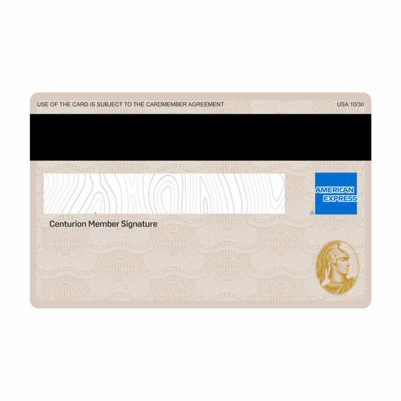 METACARD - Cartão De Plástico Com Impressão Digital UV - Amex White Gold